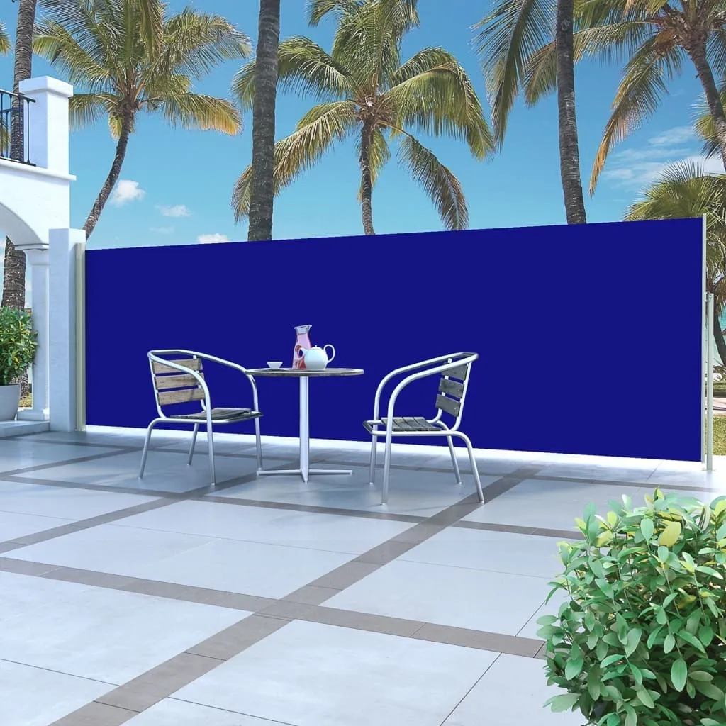 Frangivento Laterale Estensibile 5m Blu | Sicurezza Bambini e Privacy - 1