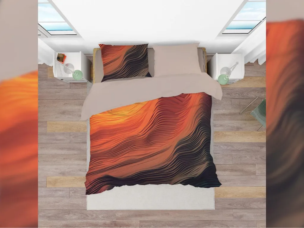 Linge de lit 140x200 Imagine Brown : Idéal pour chambre ado et étudiant