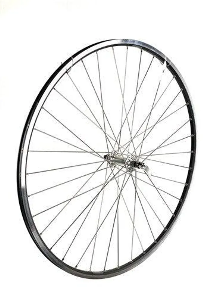 Roue de vélo de course 28 pouces Roland avec jante noire et moyeu fluide
