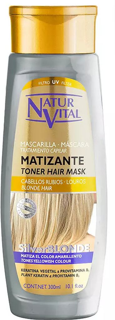 Naturaleza Y Vida Toner Hair Mask Blonde 300ml