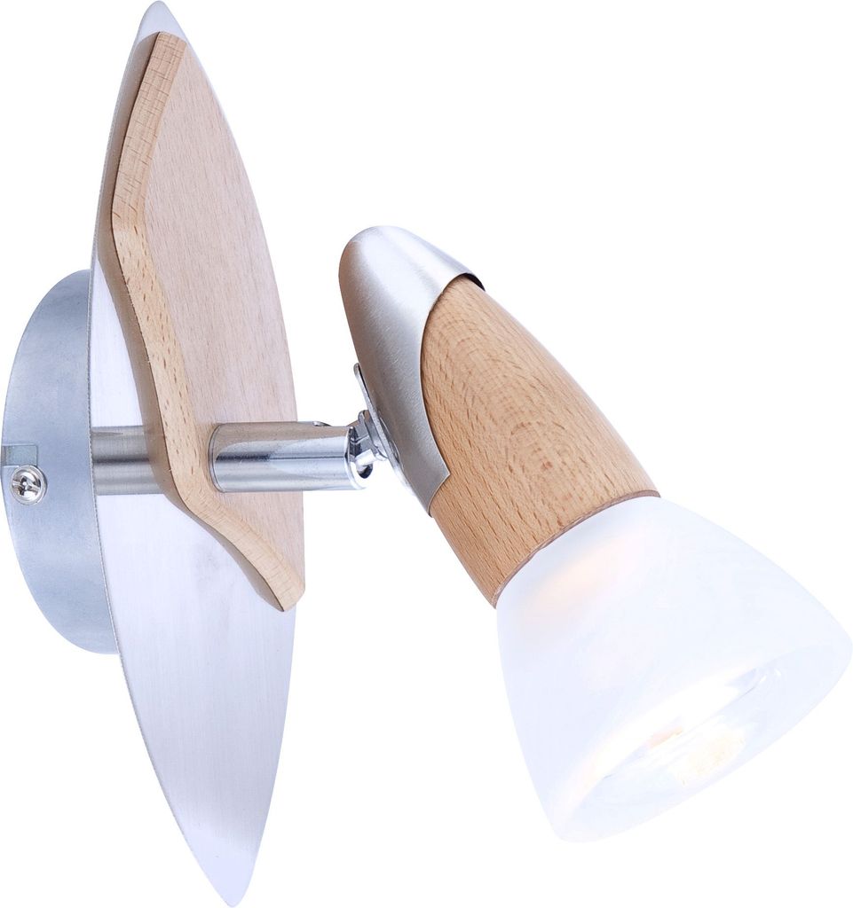 Globo Lord Ii Strahler Holz Nickel matt, 1xE14 R50; 5441-1 Produktbild 