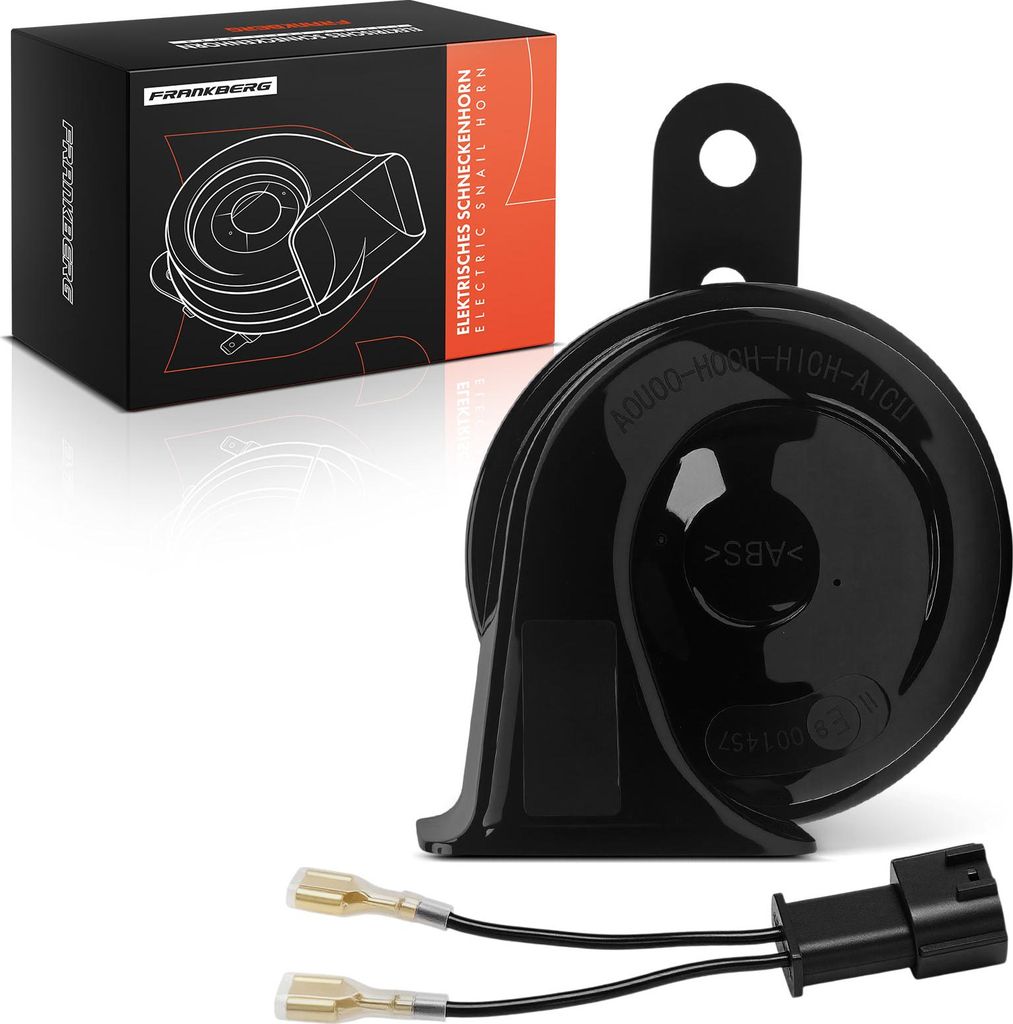 Frankberg 1x Scheibenhorn Horn Hupe für Hyundai Snail Horn