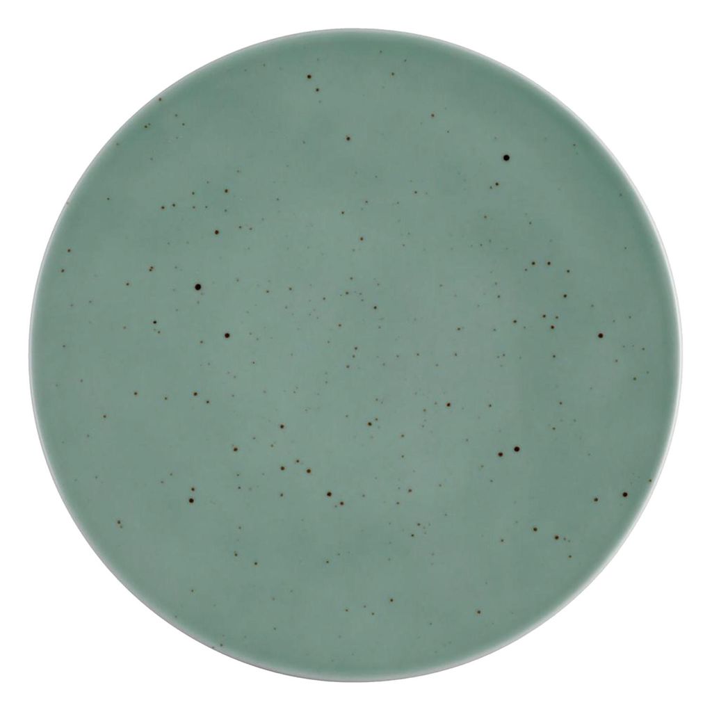 6 x Coupteller flach Essteller Petrol 21,5cm COUNTRY LIFE Produktbild 