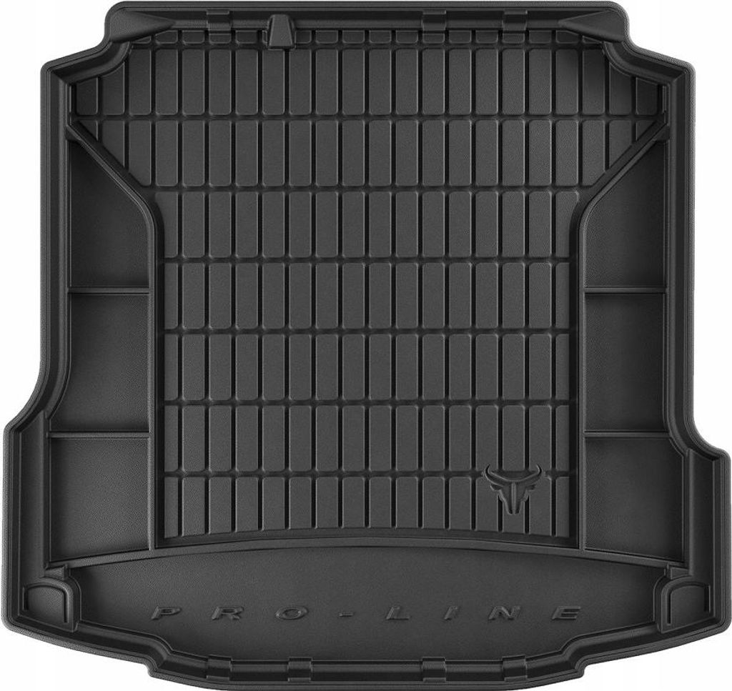 Kofferraummatte Gummieinsatz Teppich SKODA Rapid Liftback 2012-2019 TM bw