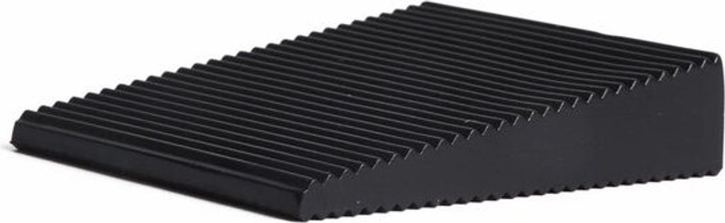 Fermaporta Benson - Gomma - 16 mm - Nero - per pezzo Immagine del prodotto 