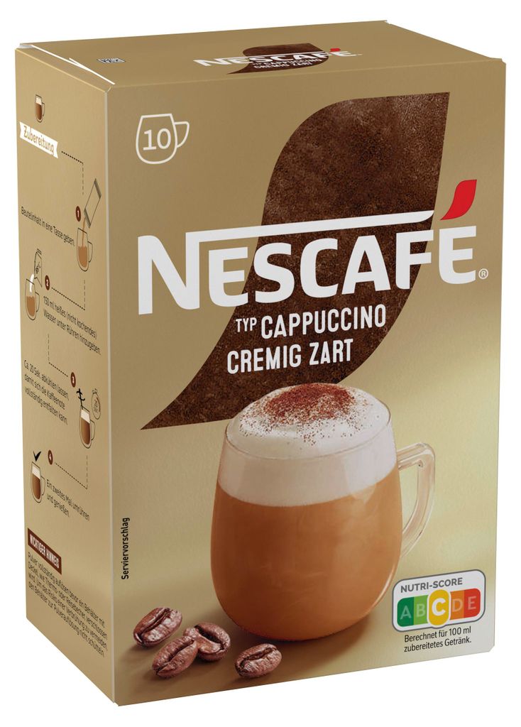 Nescafé Gold Typ Cappuccino Cremig Zart | 10 Portionen Produktbild 
