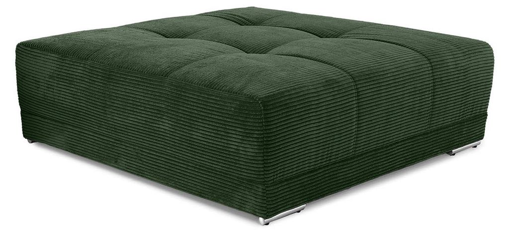Polsterhocker XXL für Big-Sofa 120x120 cm, Federkern Produktbild 