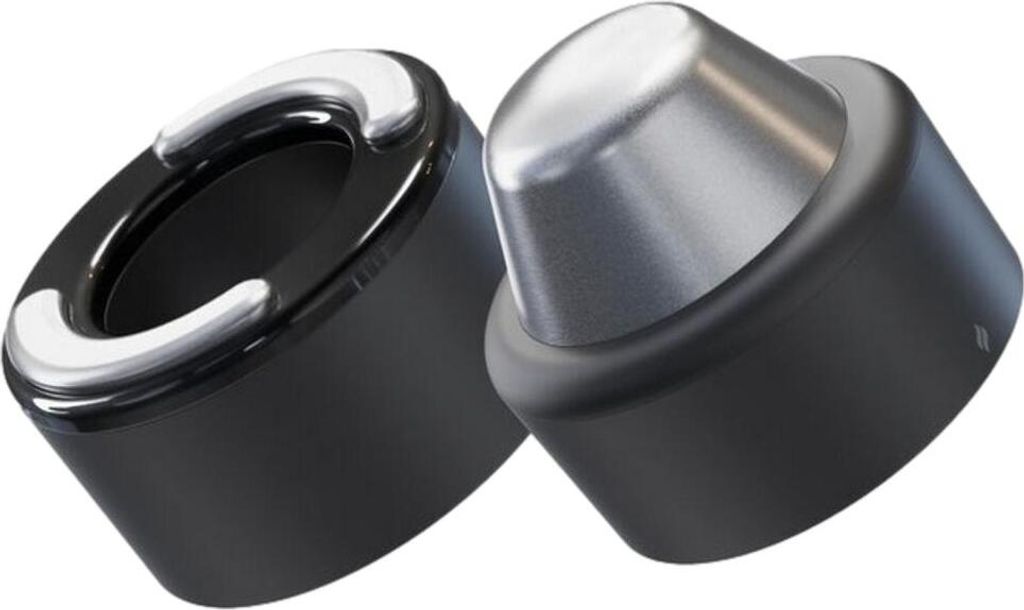 Therabody FG TheraFace Hot & Cold Rings – schwarzes Gesichtsmassagegerät