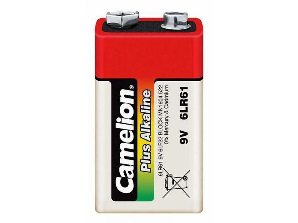 Camelion | 9V/6LR61 | Plus Alkaline 6LR61 | 1 Stück | 6LR61-SP1