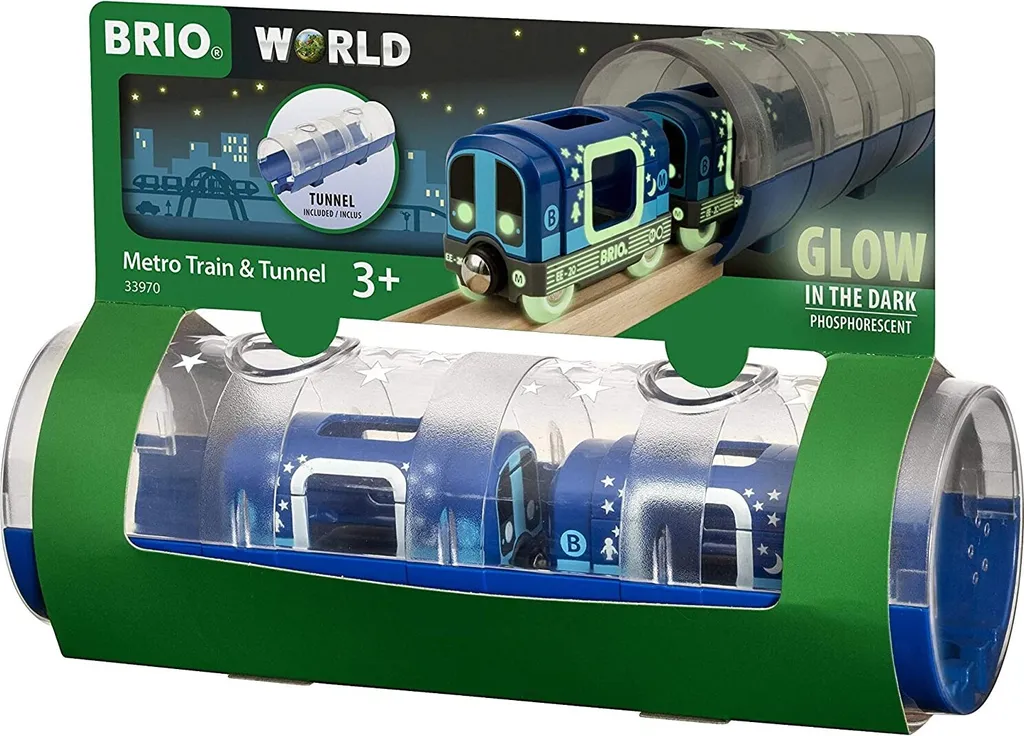 BRIO World 33970 Véhicule de Chantier Lumineux pour Circuit de Train
