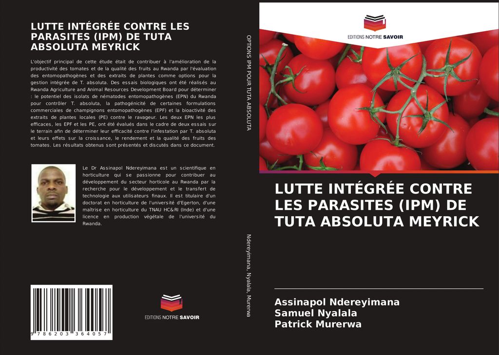 Lutte Intégrée Contre Les Parasites (Ipm) De Tuta Absoluta Meyrick