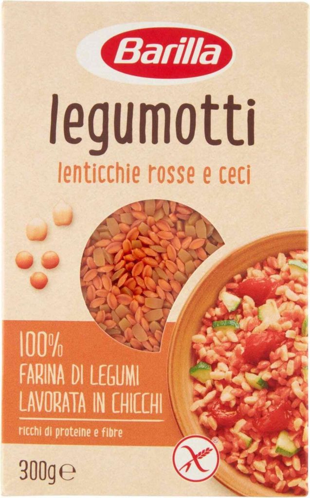 Barilla Risoni Rote Linsen und Kichererbsen 300g
