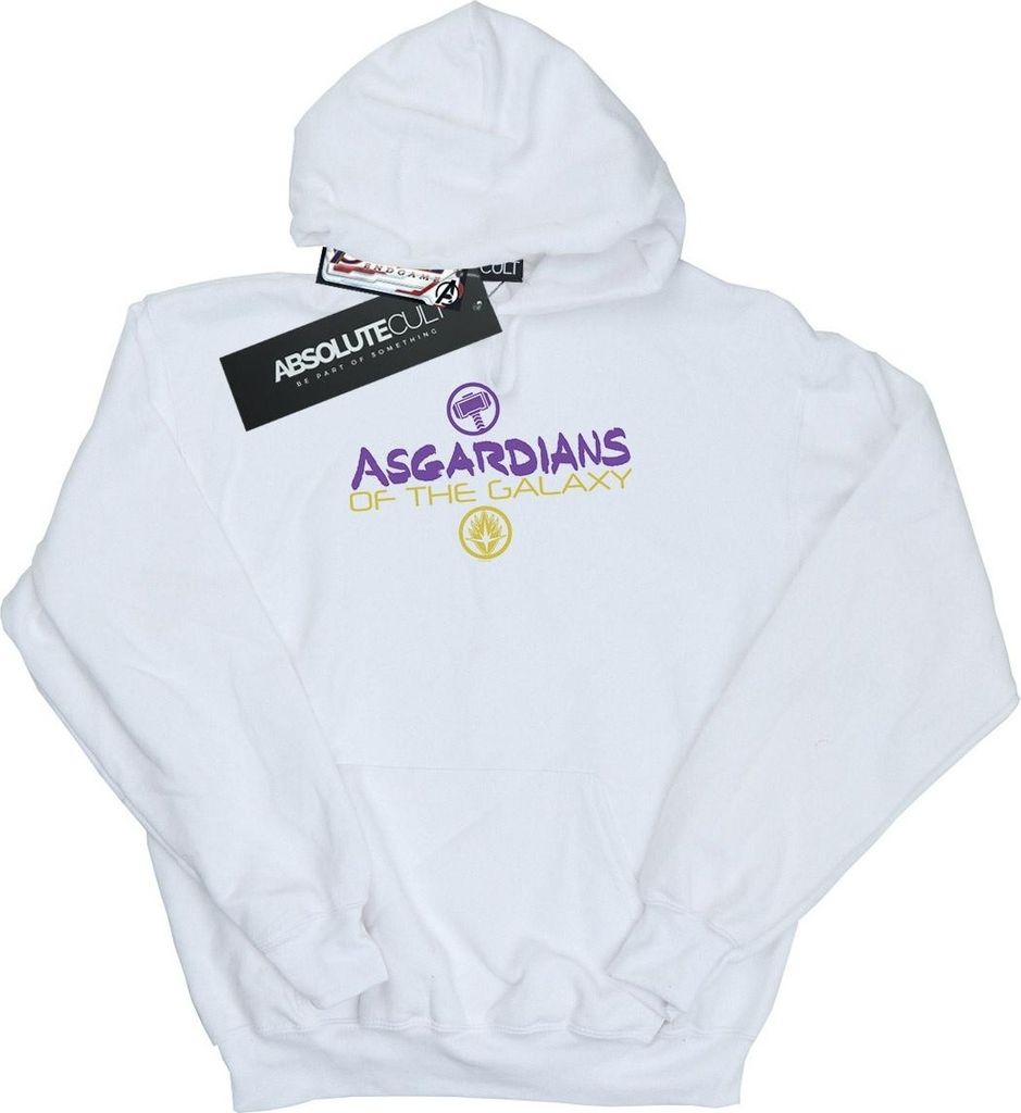 Marvel - "Avengers Endgame Asgardians Of The Galaxy" Kapuzenpullover für Damen BI2856 (S) (Weiß)