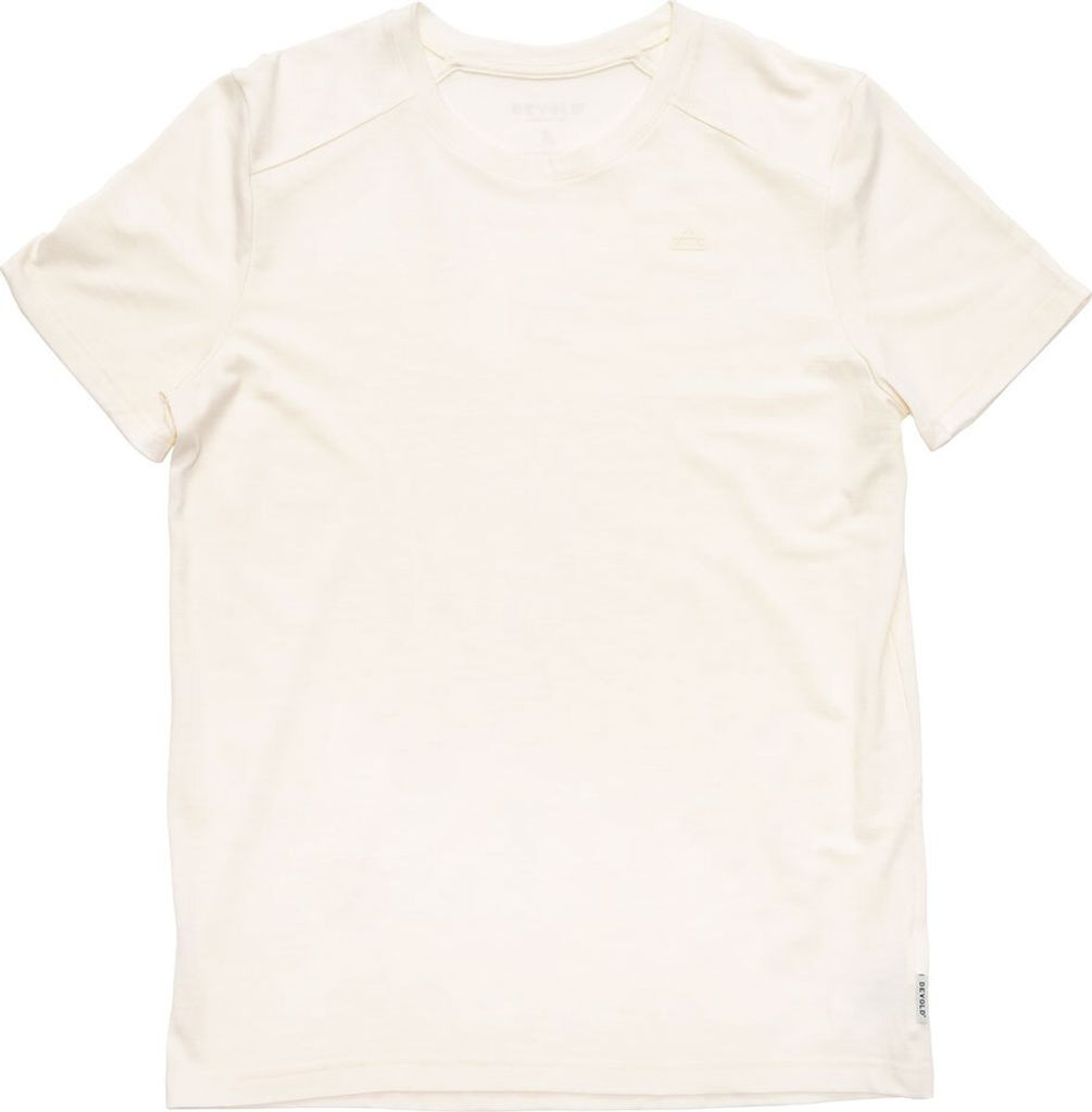 Devold Of Norway Premium Kurzarm-t-shirt Weiß XL Mann Weiß XL