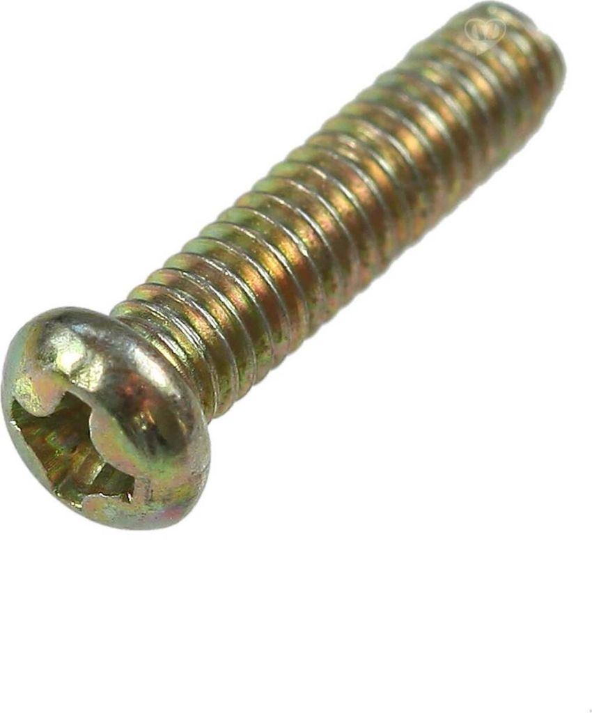 100 Flachkopf-Schraube 18x6mm Kreuzschlitzschraube Maschinenschraube bronze