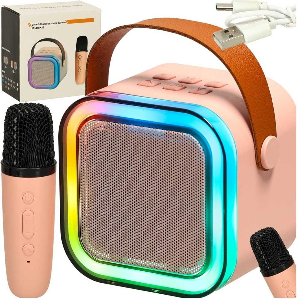 Kit Karaoké microphone + enceinte portable BLUETOOTH USB Image du produit 