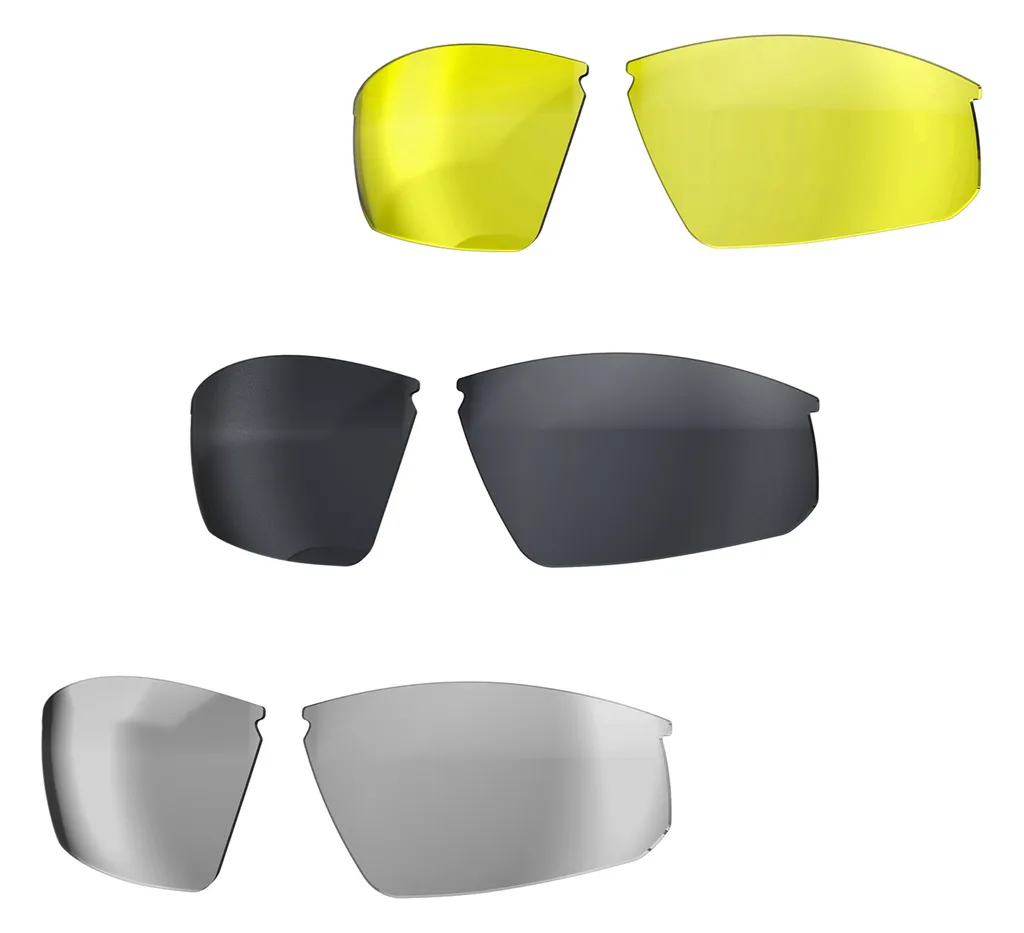 Lunettes cyclisme route BBB Impress Matt Jaune pour sorties vélo - 7