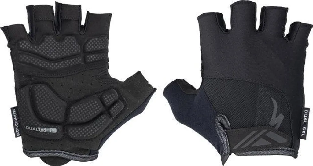 Gants Specialized BG Dual Gel SF noirs S : Protection gel et confort