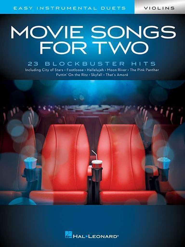 Movie Songs for Two Violins: Easy Instrumental Duets