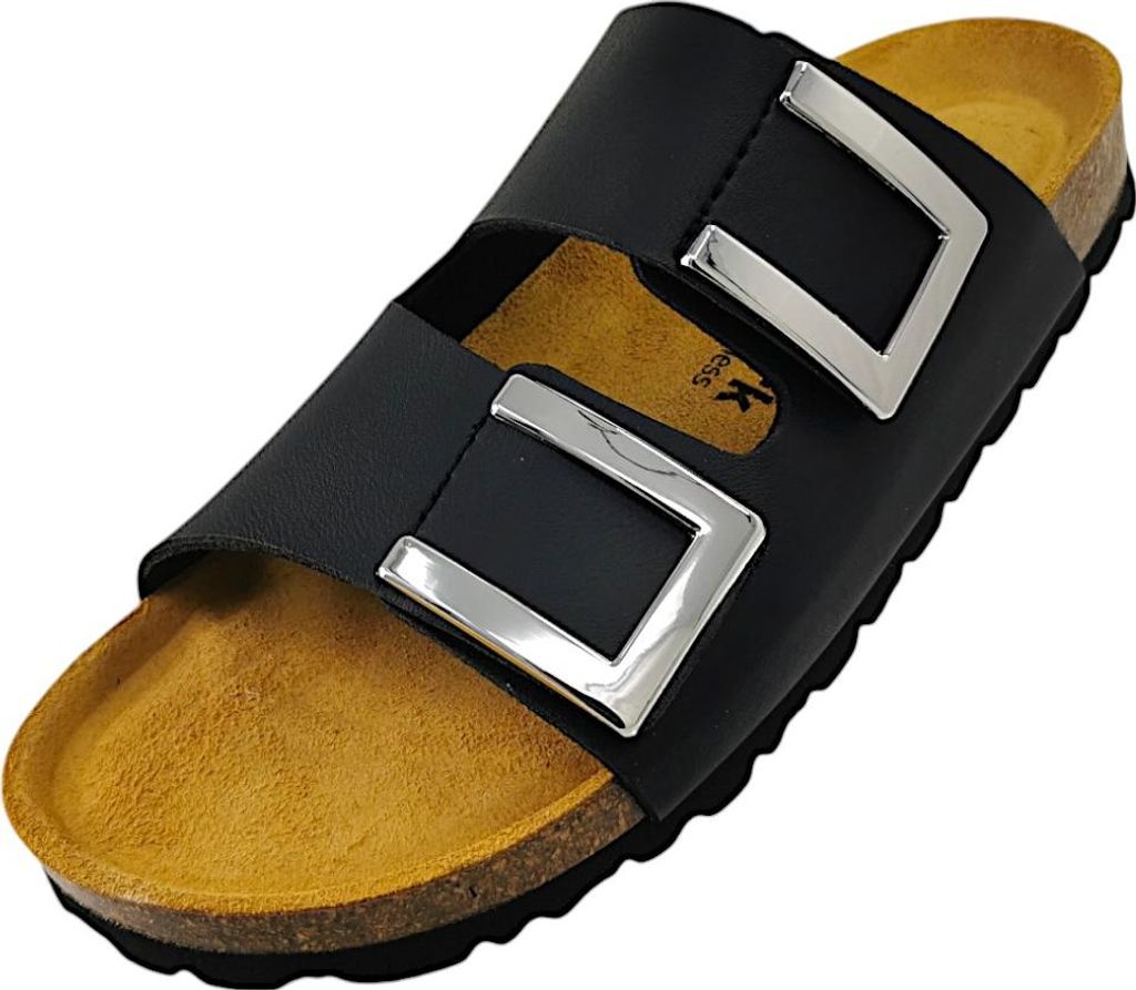 Dr. Stark Damenschuhe Hausschuhe Pantolette Schwarz Freizeit, Schuhgröße:41 EU