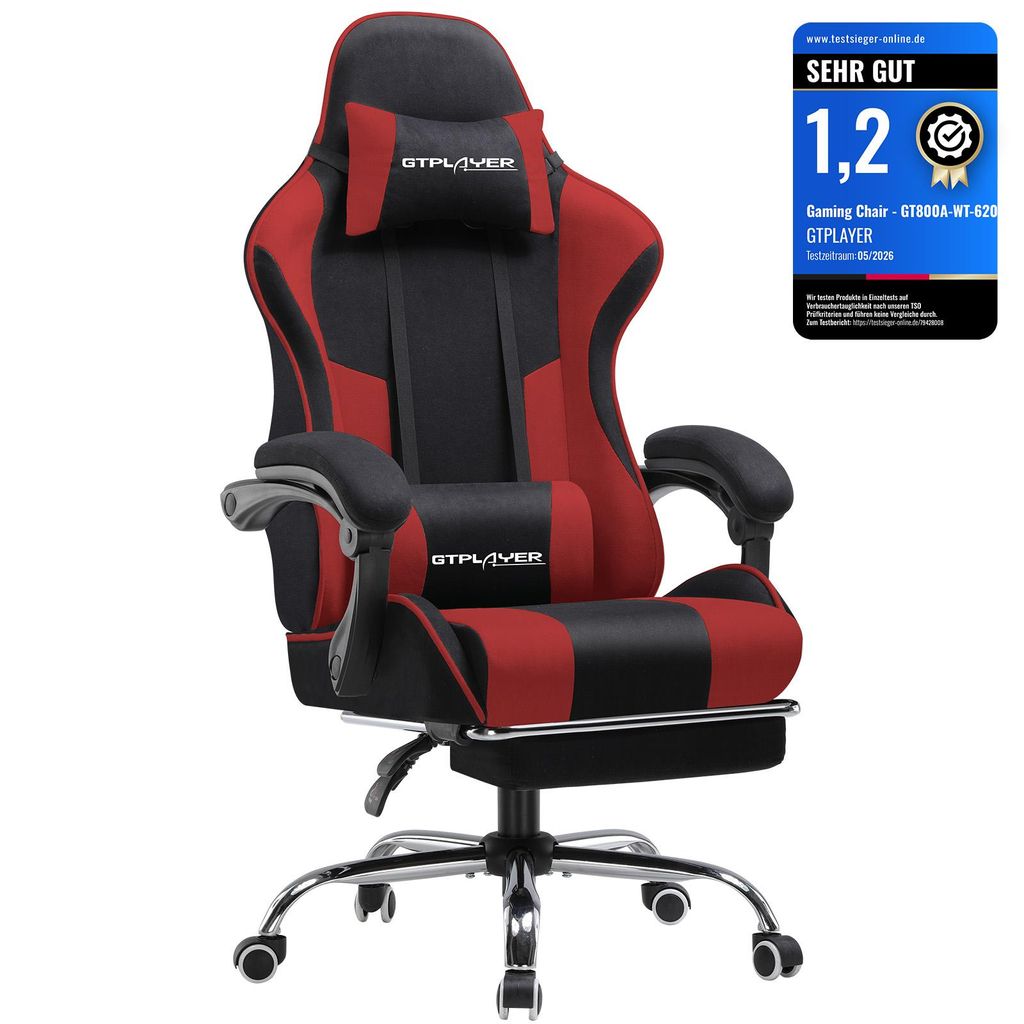 GTPLAYER Fotel biurowy Fotel do gier Fotel do gier z Zdjęcie produktu 