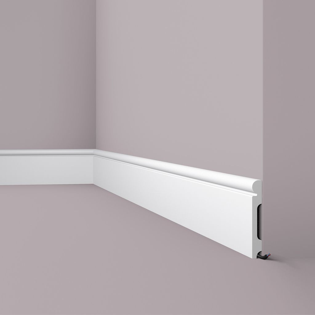 NMC FL4 WALLSTYL Sockelleiste Zierleiste Stuckleiste 2 m Produktbild 