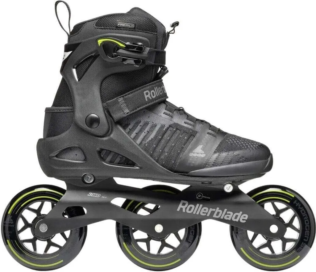 Rollerblade Macroblade 110 3WD Nero Lime 44,5-45 : Vitesse et Performance