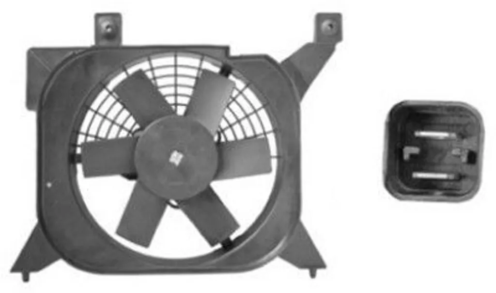 Ventilateur refroidissement moteur Peugeot 106 II : VAN WEZEL 0950747