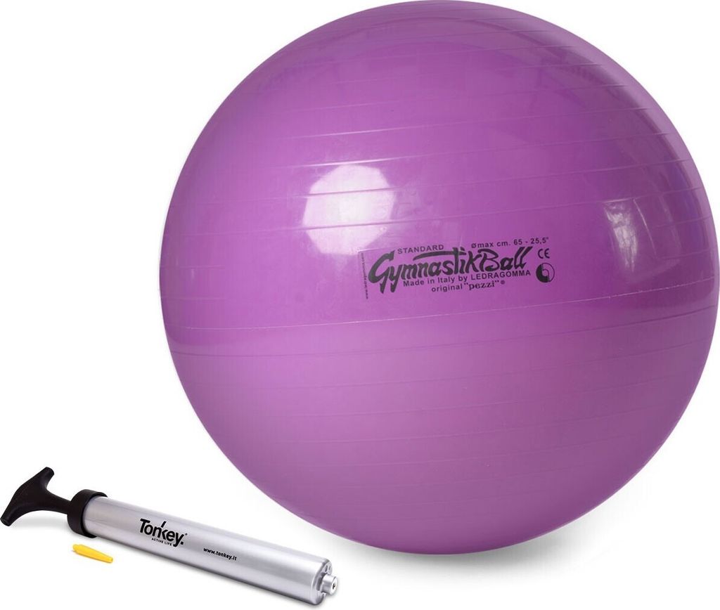 Original Pezzi Gymnastikball STANDARD m. Pezzi Pumpe - violett