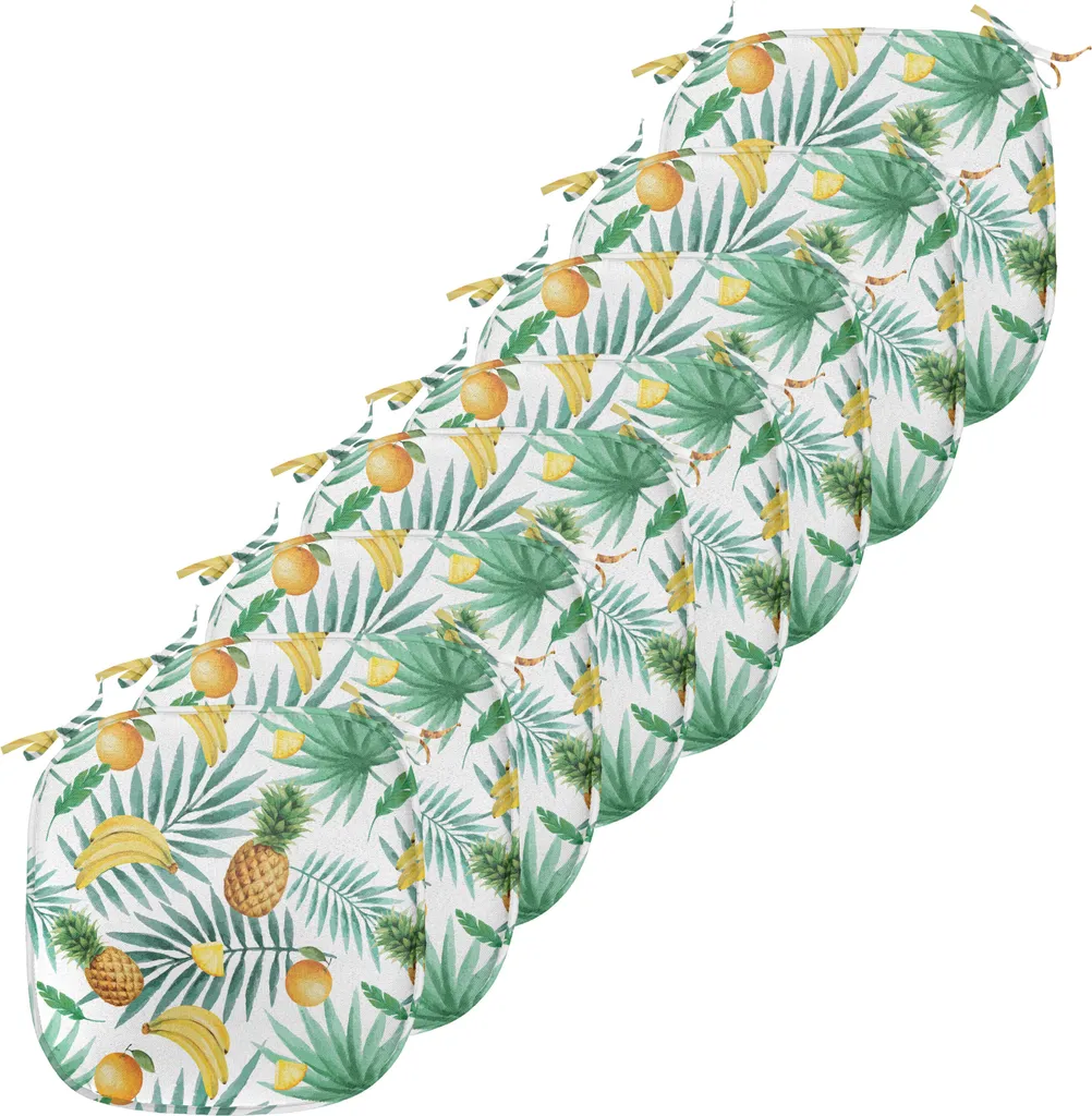 Coussin pour Chaise de Salle à Manger Confortable et Lavable 40x40 Lot 8