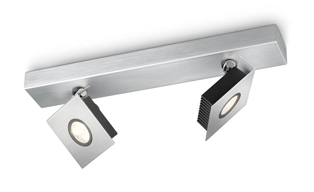 Spot LED orientable double Philips Metrys en aluminium, éclairage durable - 2