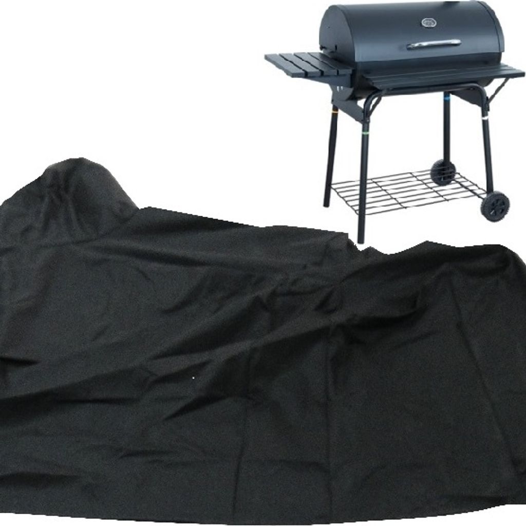 Syntrox Germany Grillabdeckung für Smoker 100x55x104 cm mit Klettverschluss