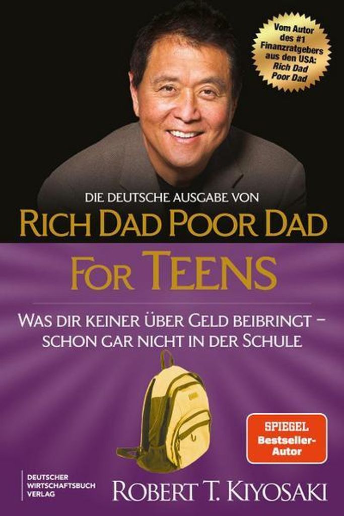 Die deutsche Ausgabe von Rich Dad Poor Dad for Teens Produktbild 