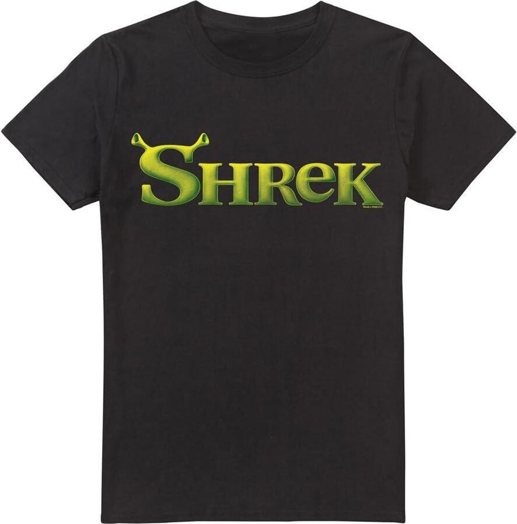 Shrek - T-Shirt für Herren TV5103 (5XL) (Schwarz)