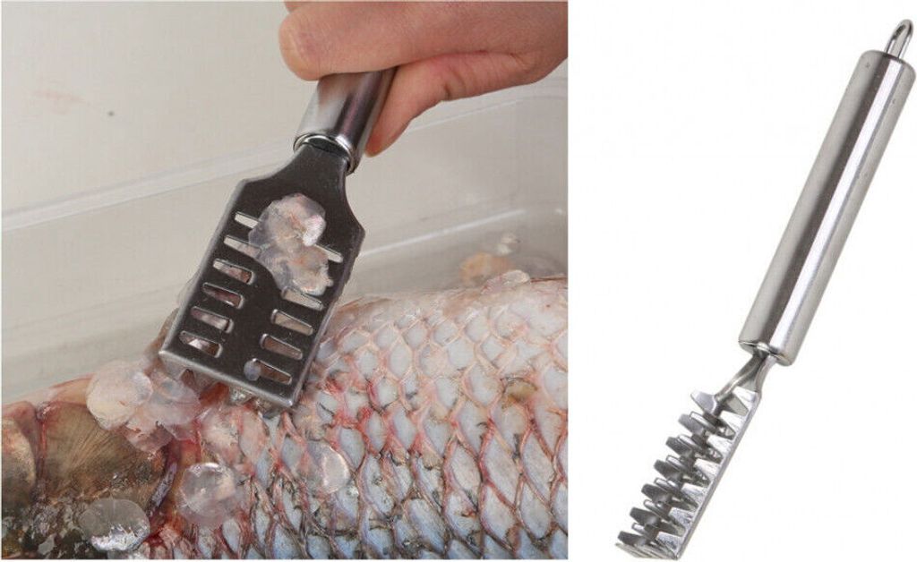 Fischschaber für Schuppen Fischschaber Schuppenentfer 18,5 x 3,5 cm