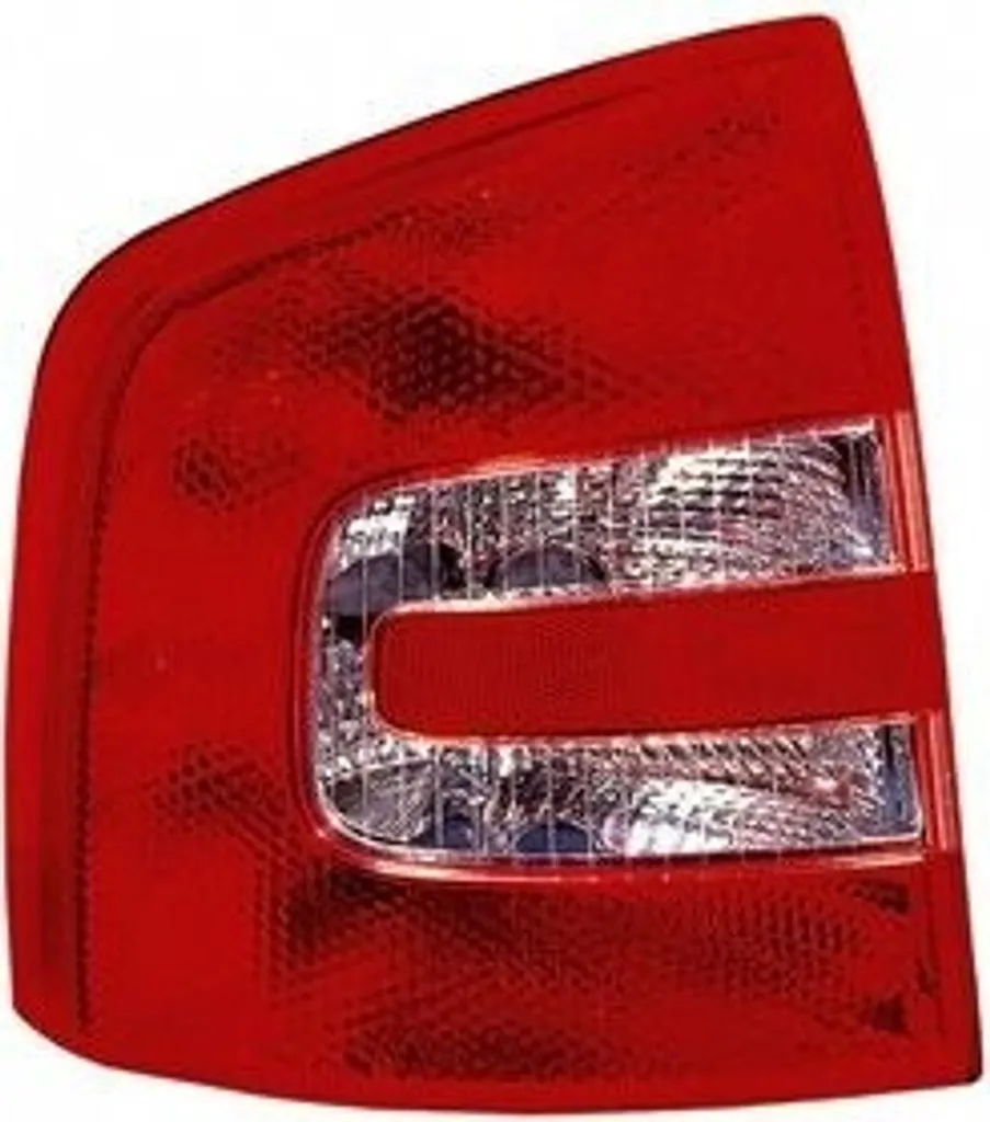 Feu arrière gauche SKODA OCTAVIA II 1Z VAN Wezel 7622935 haute visibilité