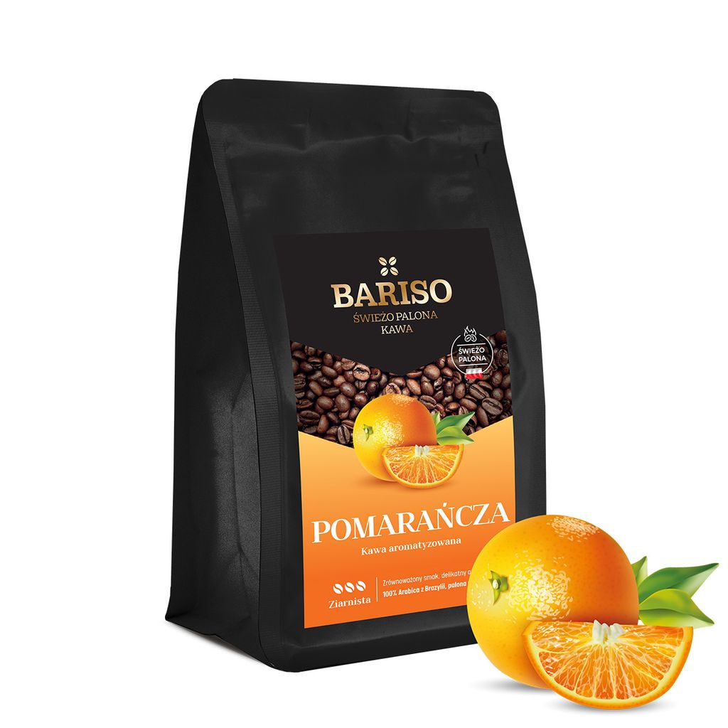 Kawa ziarnista BARISO POMARAŃCZA 200g Zdjęcie produktu 