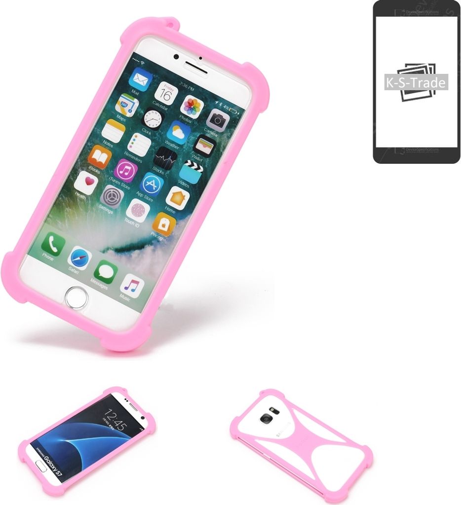 K-S-Trade Handy Hülle kompatibel mit Samsung Galaxy S22 Ultra Schutz Hülle Bumper Silikon Schutz Hülle Cover Case Silikoncase Silikonbumper TPU