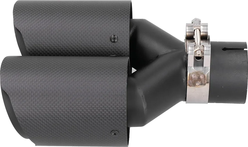 Sortie échappement carbone 60mm pour rénover et styliser votre auto