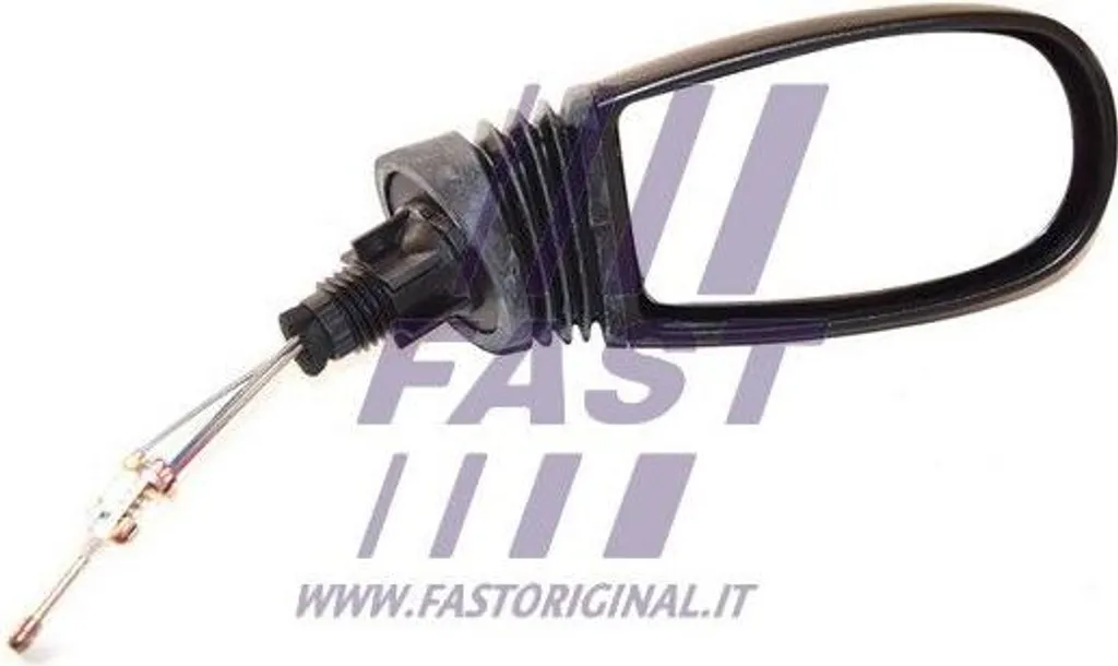 Rétroviseur FAST FT88249 noir pour Jumper et Ducato avec miroir convexe