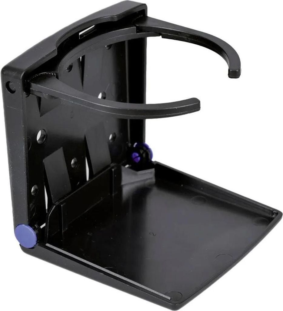 Talamex Faltbarer Und Verstellbarer Getränkehalter Schwarz Schwarz One Size