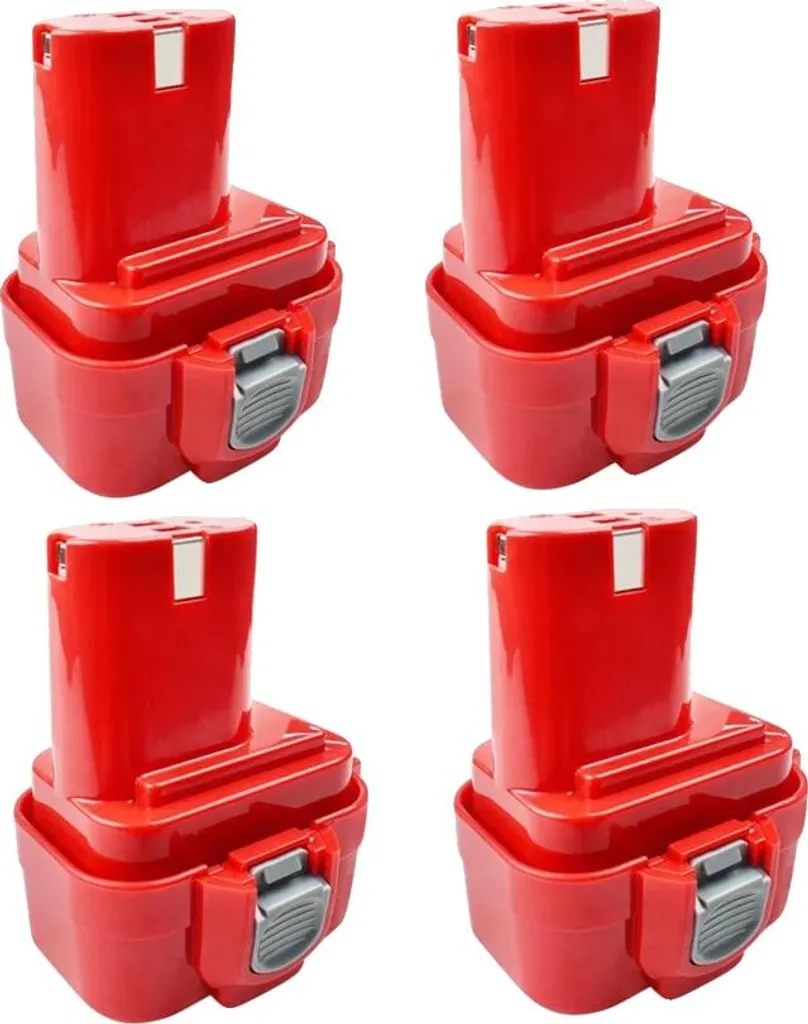Batteria 9,6V 3500mAh Ni-MH (Set 4x) - Ricambio Professionale per Trapani