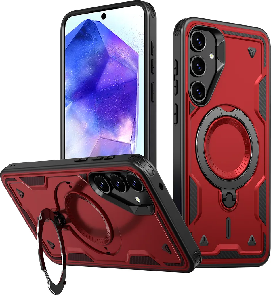 Cover Samsung A35 con Anello e Magnete: Test Resistenza Grado Militare