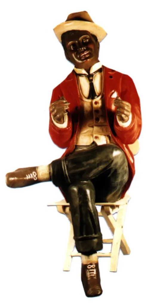 Figurine Décorative Garçon de Journal en Résine Design Moderne 7024