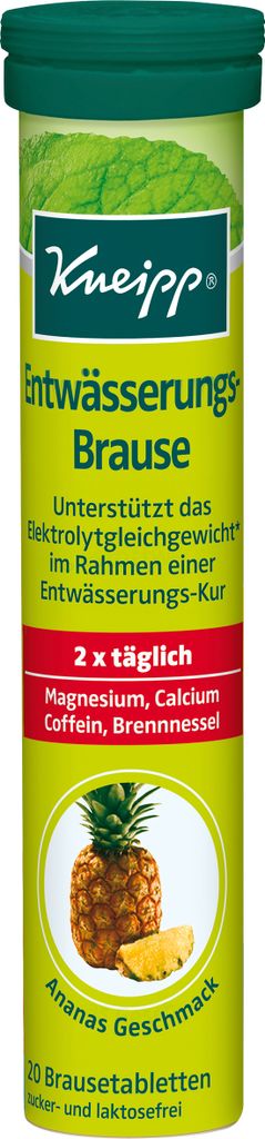Kneipp | Entwässerungsbrause | 20 Brausetabletten