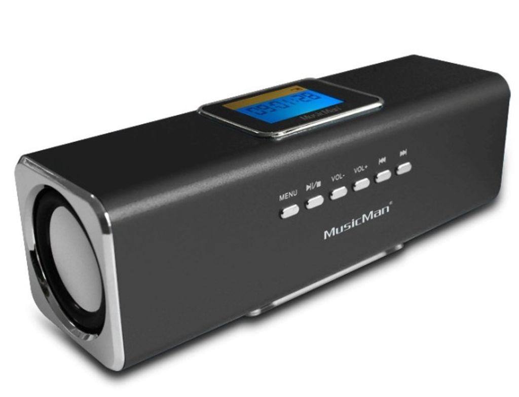 Technaxx Mini Musicman, 1-Weg, 3 W, 150 - 18000 Hz, 4 Ohm, Produktbild 