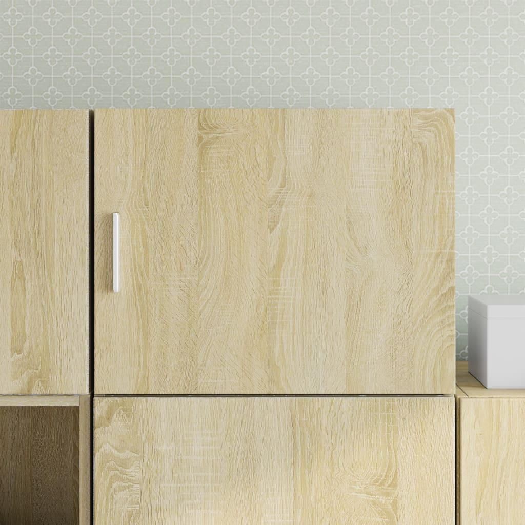 vidaXL Wandschrank Sonoma-Eiche 50x42,5x40 cm Holzwerkstoff Produktbild 