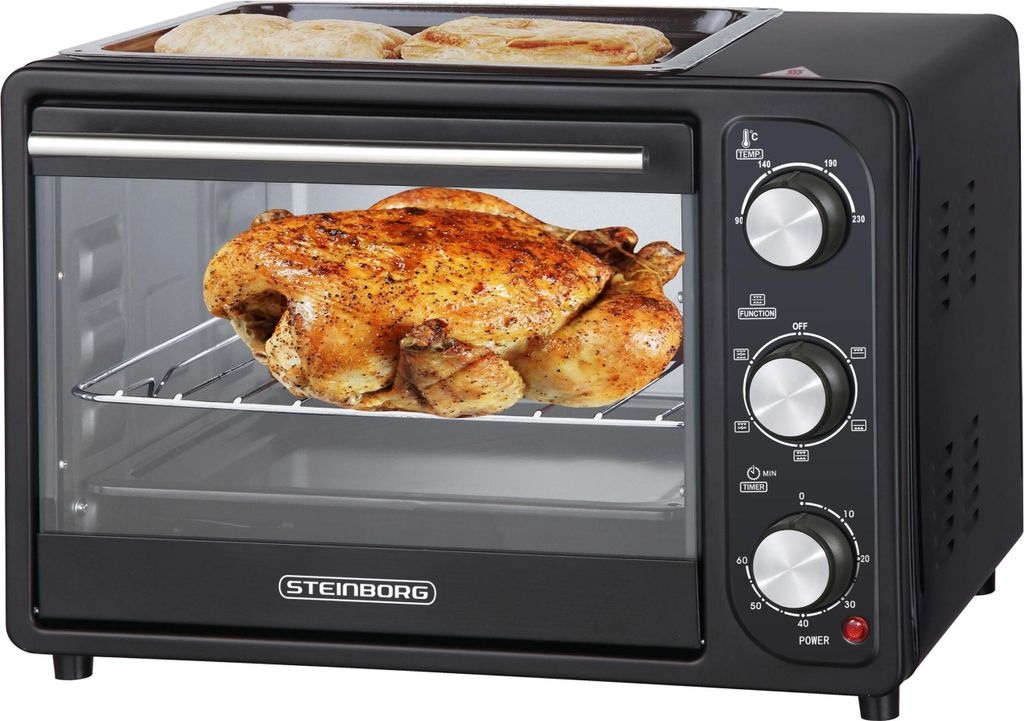 Steinborg 3 w 1 mini piekarnik z rusztem | 20 litrów | piec Zdjęcie produktu 10