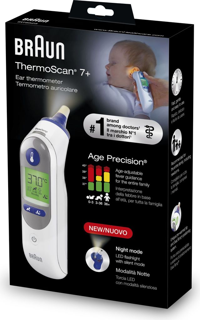 Braun Healthcare Ohrenthermometer - ThermoScan 7 - IRT6525 Obrázek produktu 