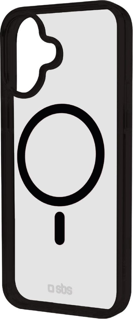 SBS Mag frame Handy-Schutzhülle 17 cm (6.7") Cover Schwarz, Transparent